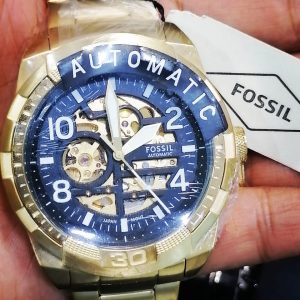 Fossil Automatic Gold-Tone Skeleton Watch