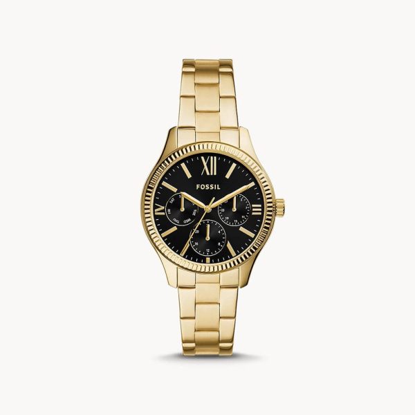 Fossil Rye Gold Stainless Steel Women's Watch